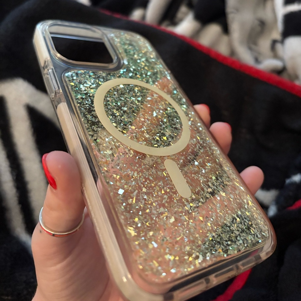 Gold Glitter Case for iPhone 13 Pro Max - Picture 2 of 3